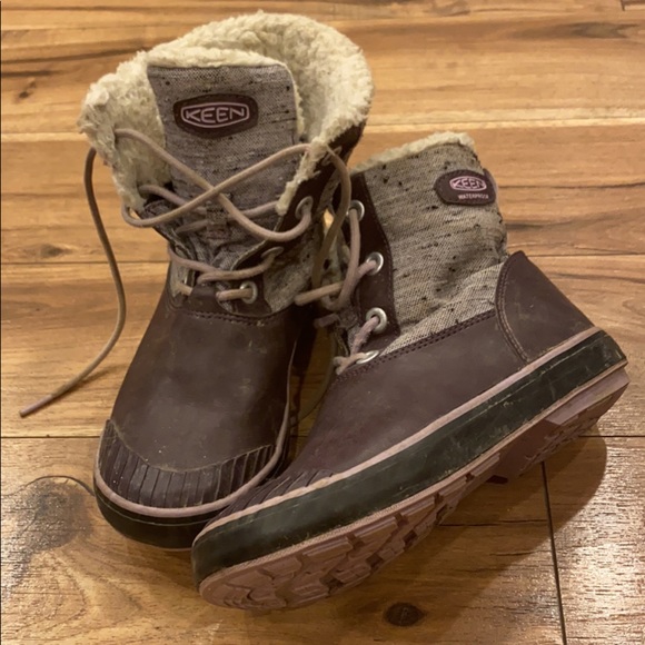 keen girls winter boots